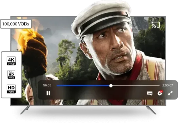 4K Movies & Series